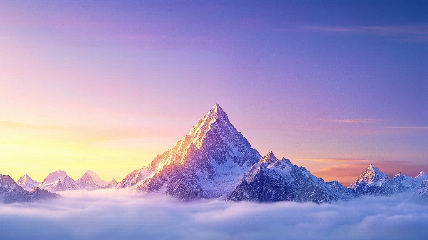 majestic mountain landscape image made zith TaskTidy AI